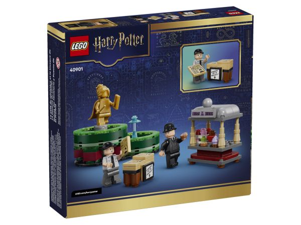 Конструктор LEGO Harry Potter 40901 Министерството на магията сергии предна страна на кутията