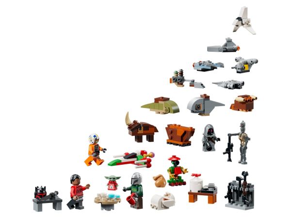 LEGO Star Wars 75456 адвент календар изненади зад вратичките