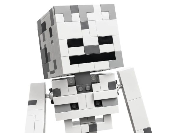 Горна част на готовата фигура LEGO Minecraft 