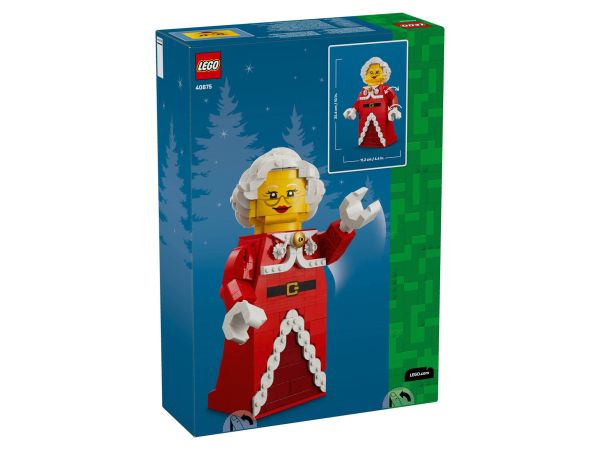 Конструктор LEGO Сезонен 40875 Минифигурка на Баба Коледа в увеличен размер - официална кутия от Get7