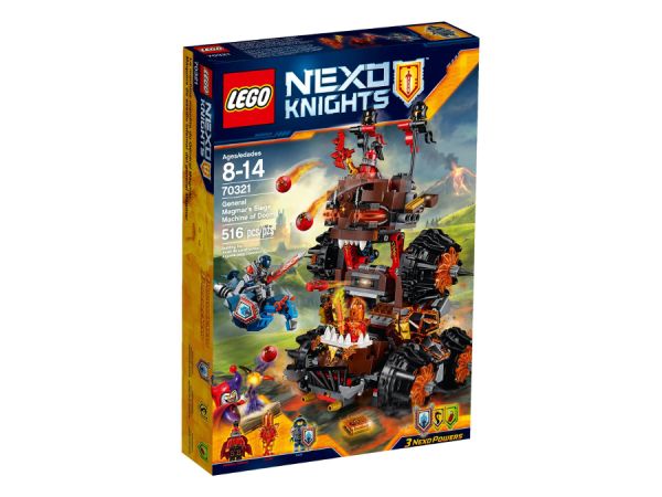 ЛЕГО Нексо Рицари - Обсадната машина на генерал Магмар 70321